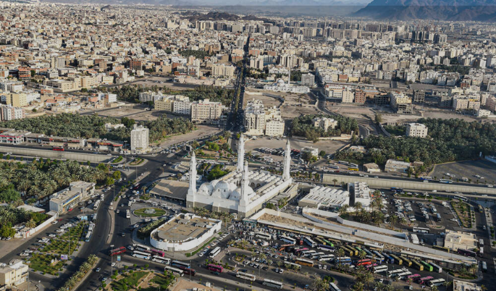 Saudi Arabia lets foreign investors buy into real estate companies that own properties in Makkah and Madinah, causing stock prices to rise